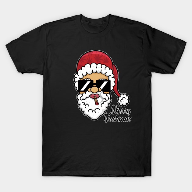 Merry Kushmas T-Shirt by MightyShroom